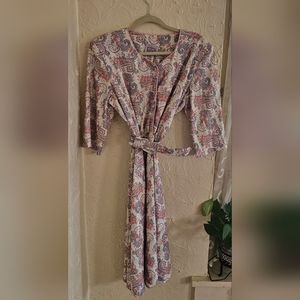 Vintage 1980's paisley/ floral dress